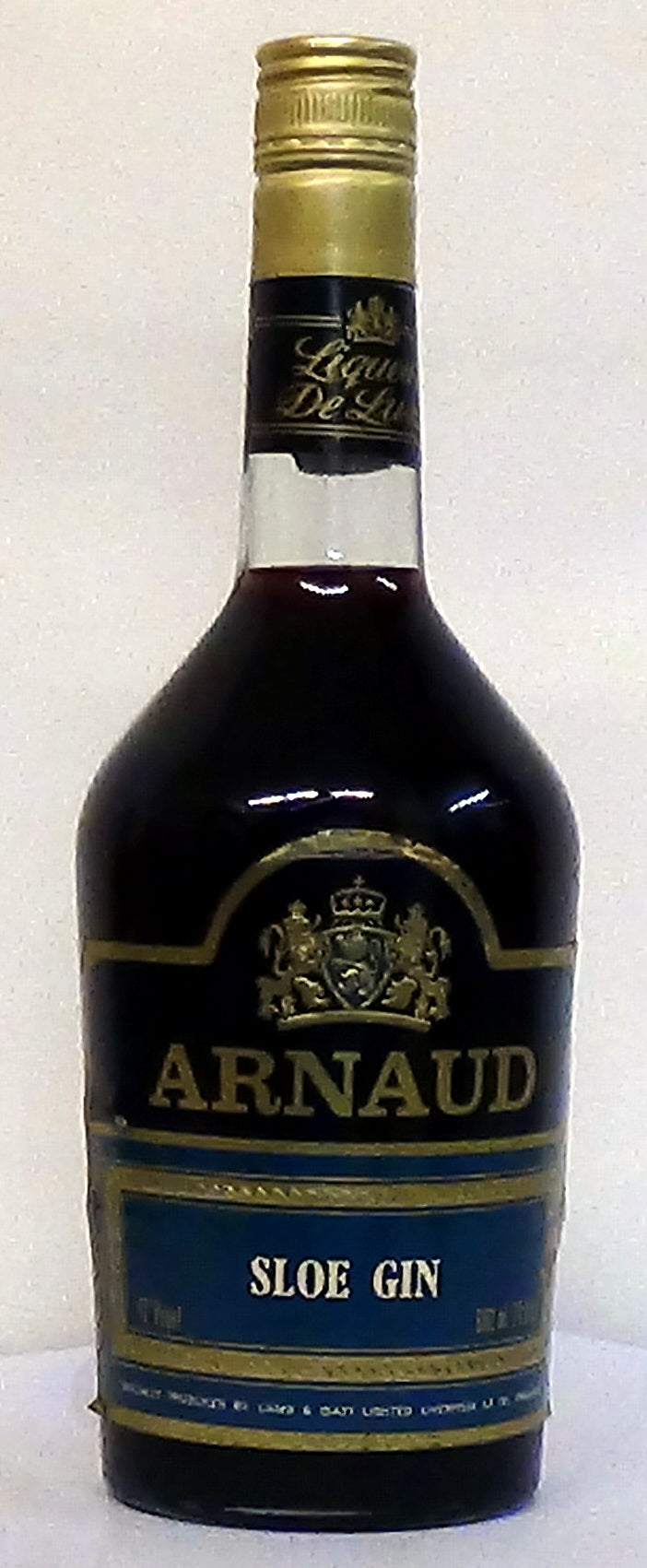 1960s Arnaud Sloe Gin 24 fl oz