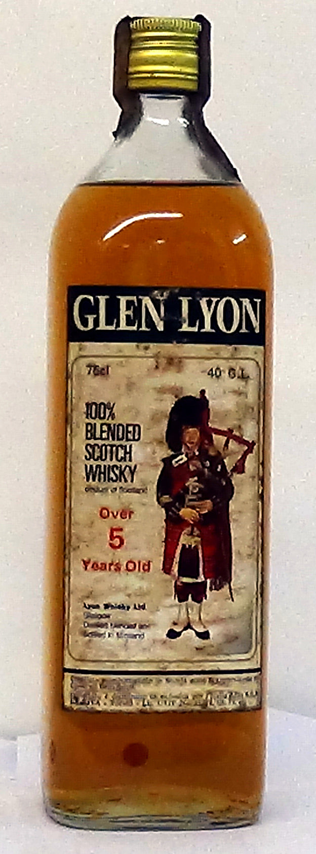 1960s Glen Lyon Over 5 Years Old