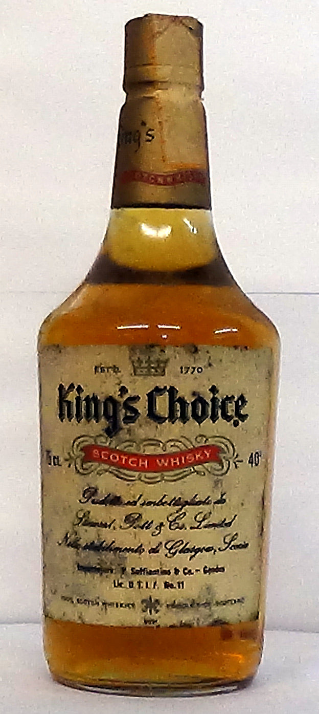 1960s King’s Choice Scotch Whisky