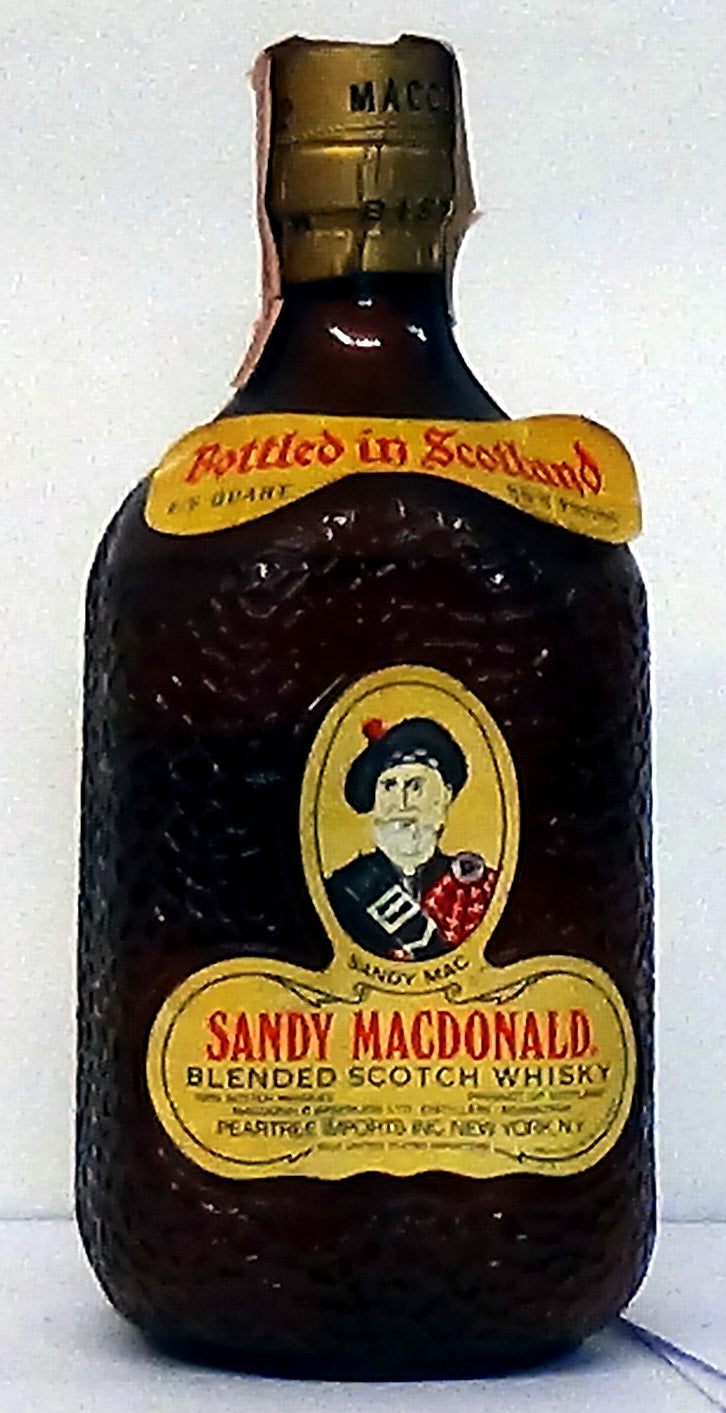 1960s Sandy MacDonald Finest Blended Scotch Whisky