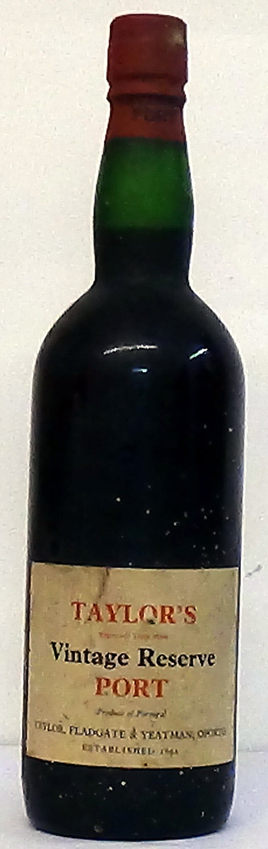 1960’s Taylor’s Vintage Reserve Port