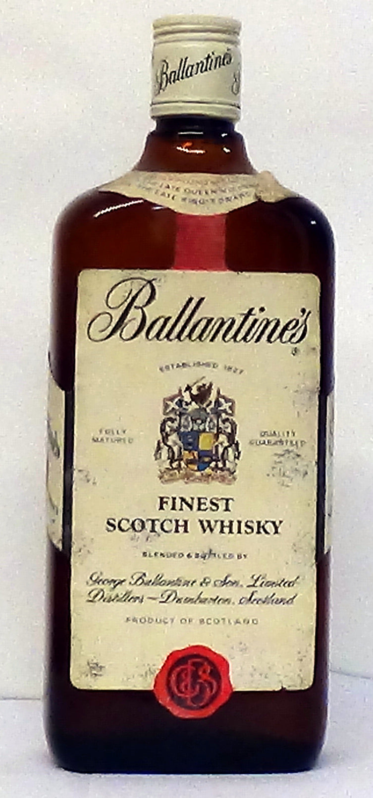 1970's Ballantines Finest Scotch Whisky