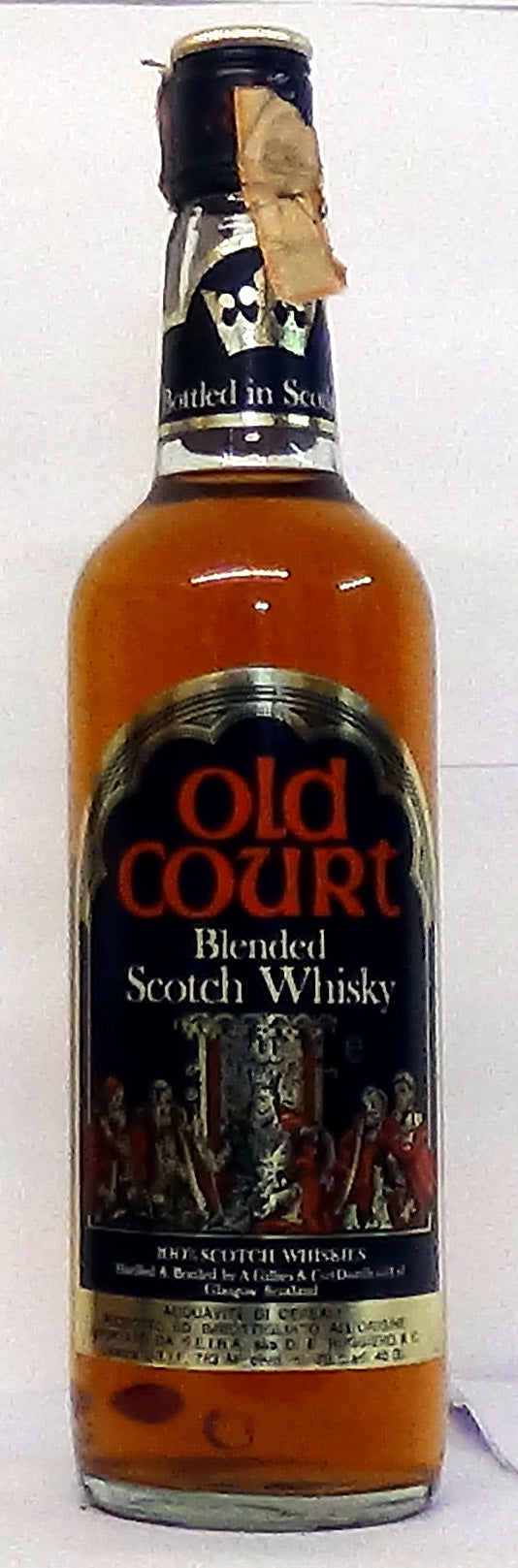 1970s Old Court Blended Scotch Whisky