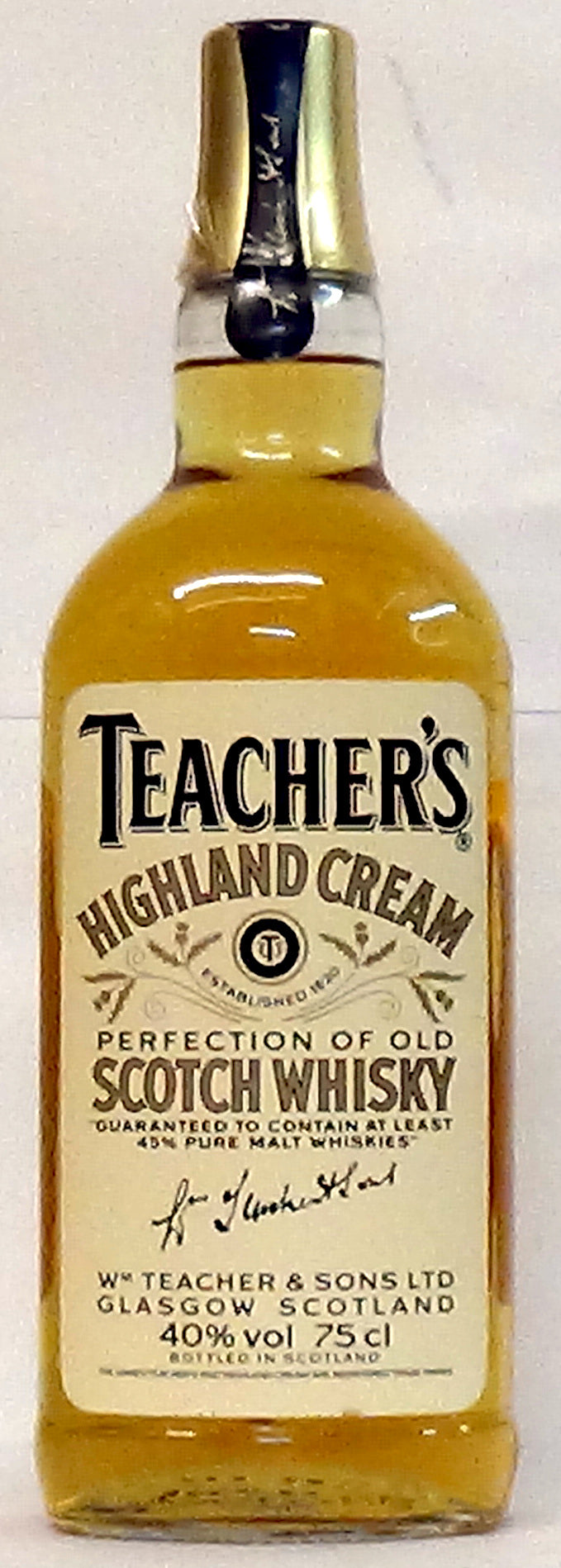 1970s Teacher’s Highland Cream