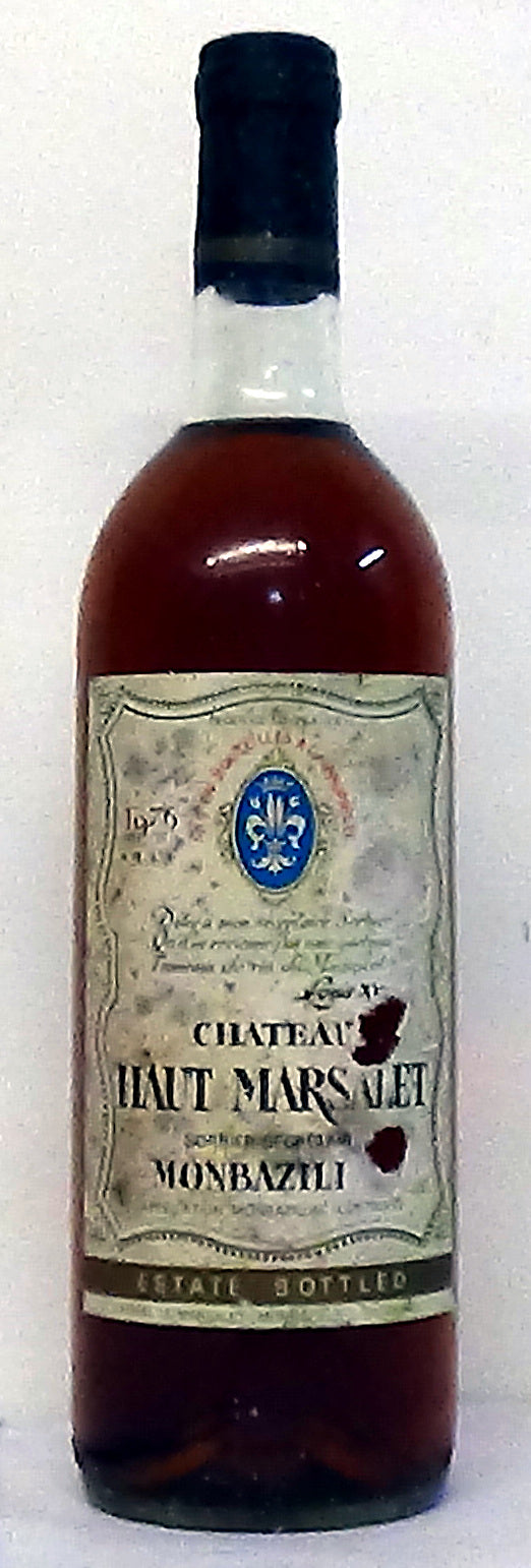 1976 Château Haut Marsalet Monbazillac 70cl