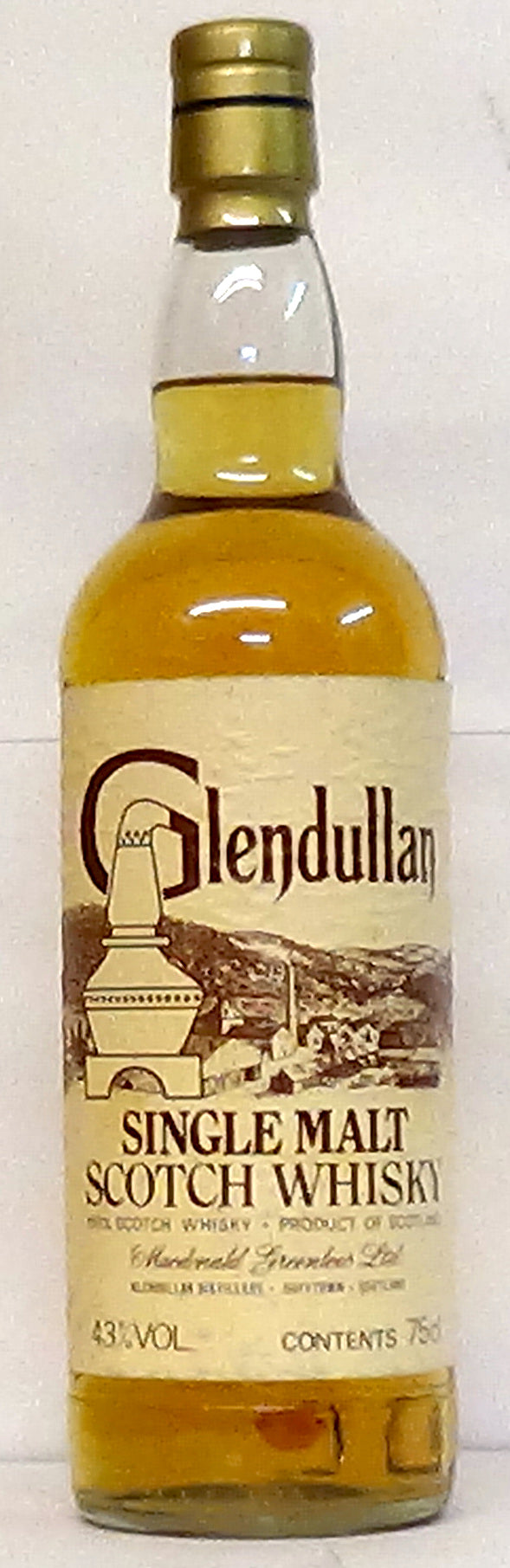 1980s Glendullan 12 Year Old Single Malt 43% Abv