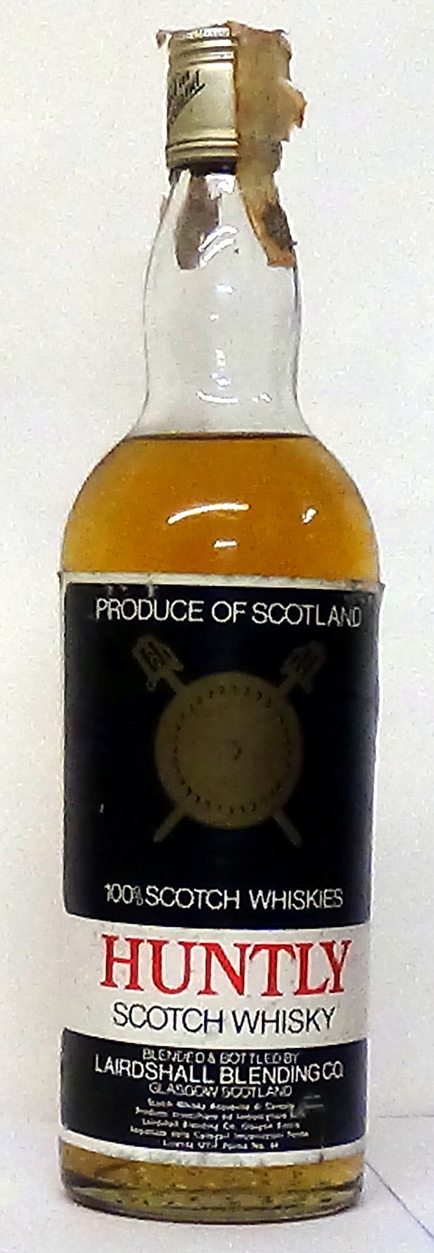 1980s Huntly Scotch Whisky 1 Litre