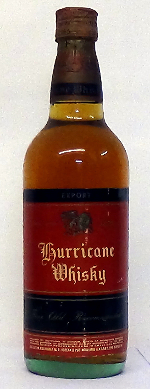 1980s Hurricane Whisky