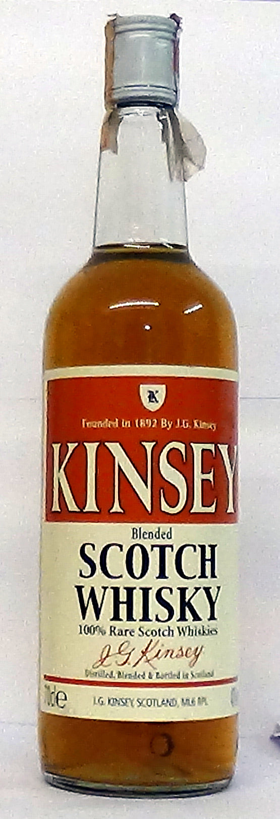 1980s Kinsey Blended Scotch