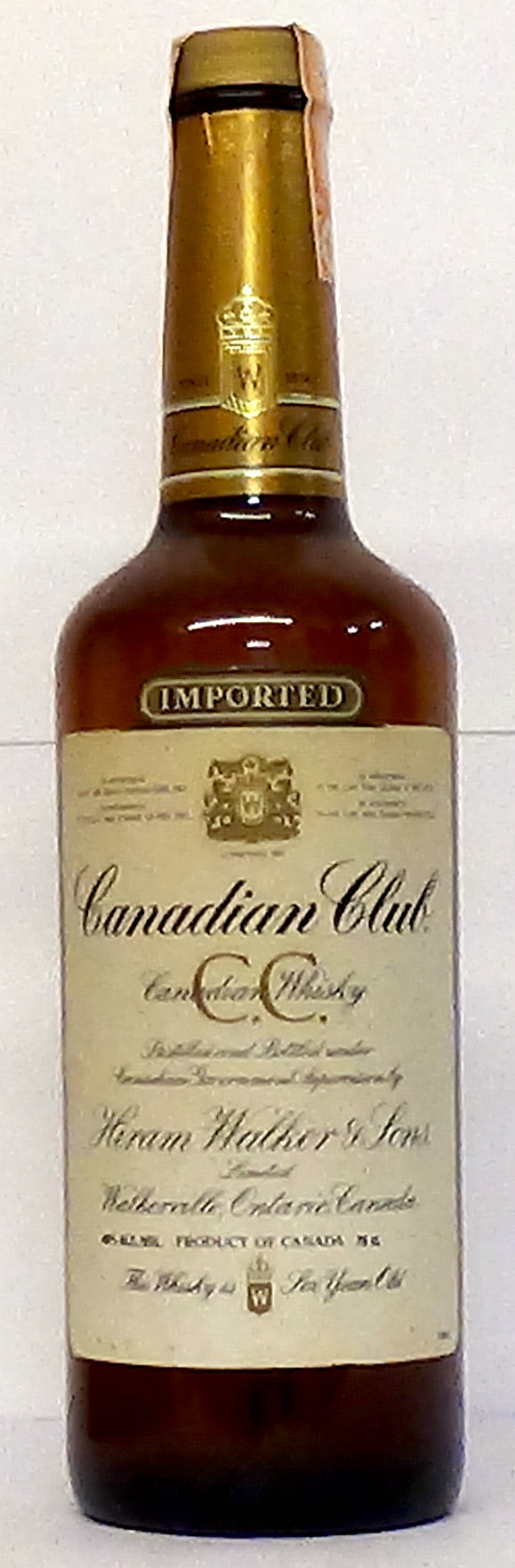 1990s Canadian Club Whisky