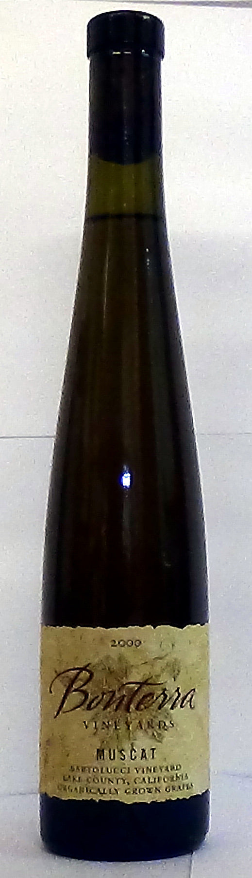 2000 Bonterra Late Harvest Muscat California 375ml