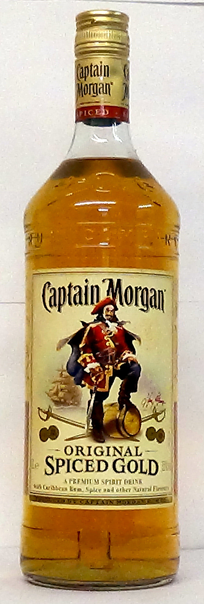 2000s Captain Morgan Original Spiced Gold 1 Litre