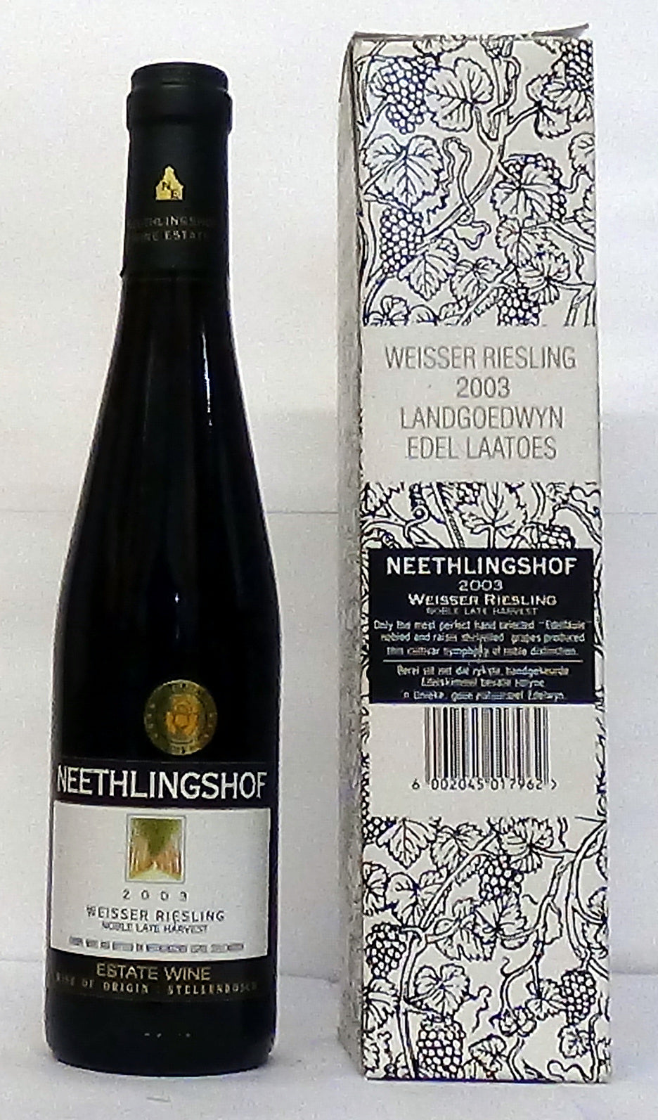 2003 Neethlingshof Weisser Riesling Noble Late Harvest South Africa