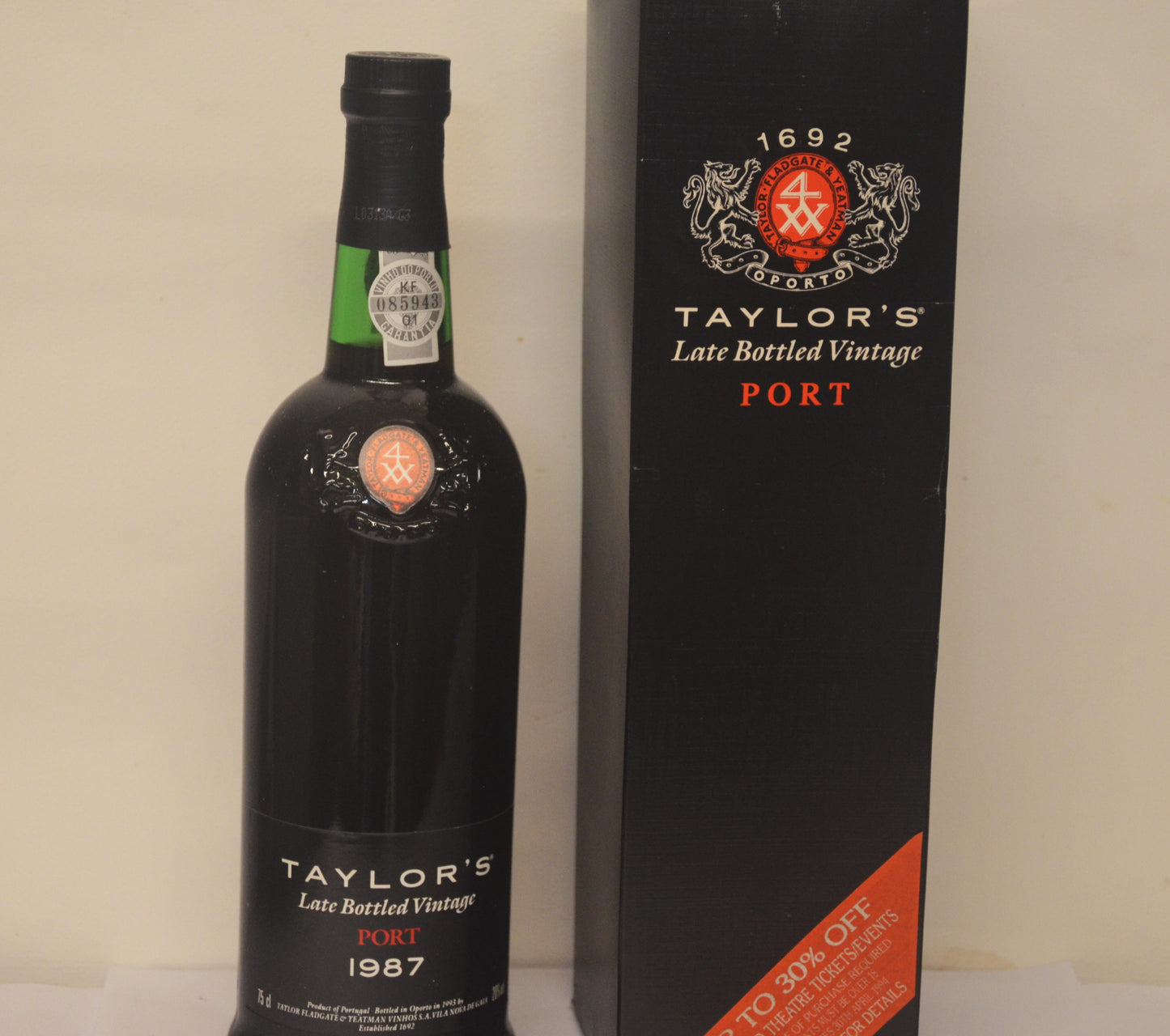 1987 Taylor Fladgate Late Bottled Vintage Port
