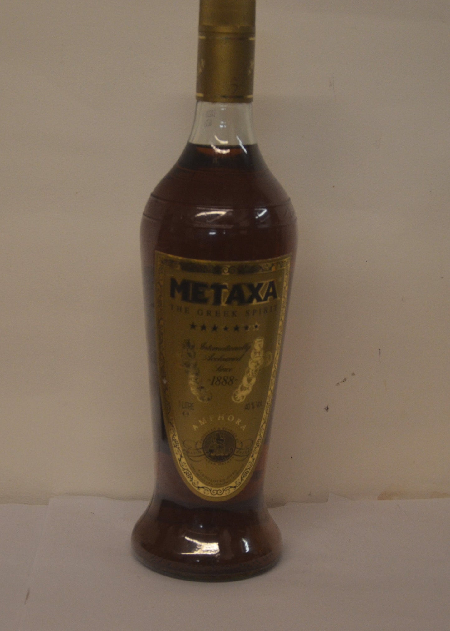 1990s Metaxa 7 star 1 Litre