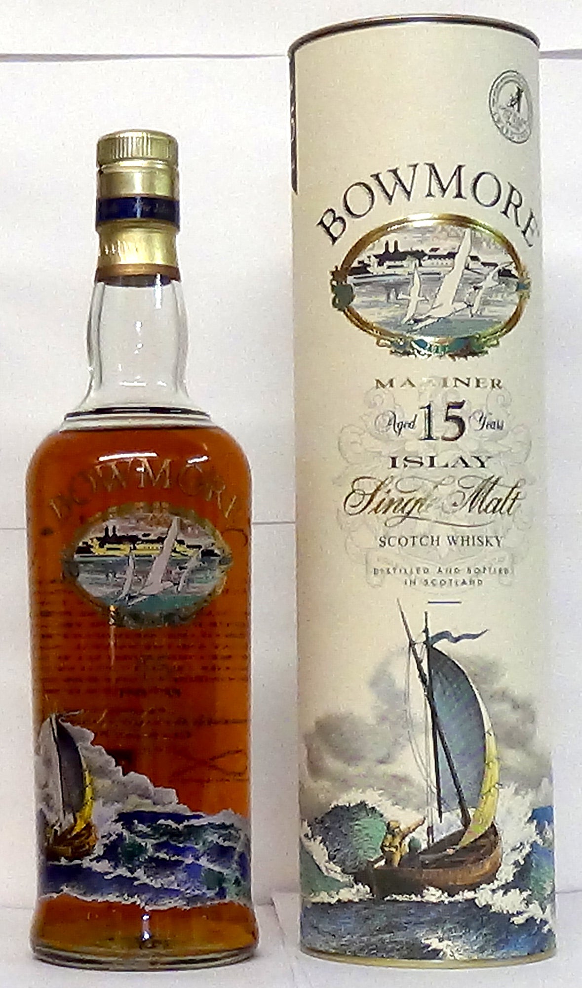 Bowmore Mariner 15 Year Old Islay Silk Screen Printed