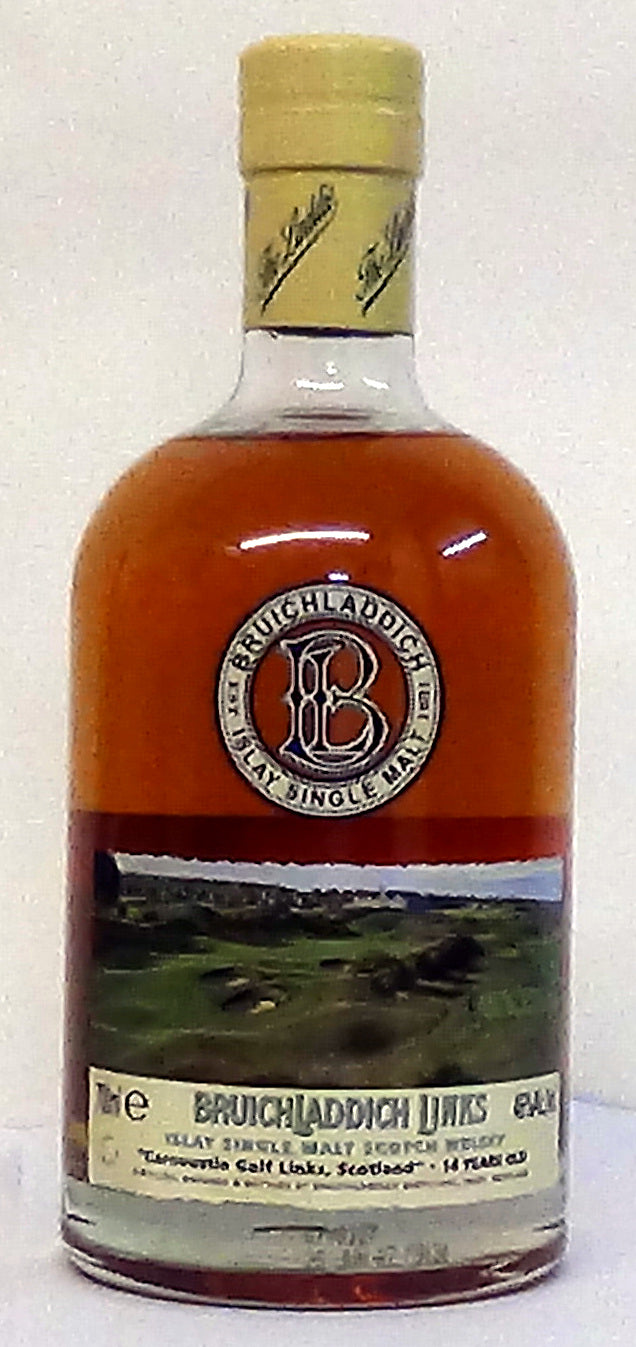 Bruichladdich Links 'Carnoustie Gold Links, Scotland' 14 Years, Islay Single Malt Scotch Whisky, 46% vol, 700 ml