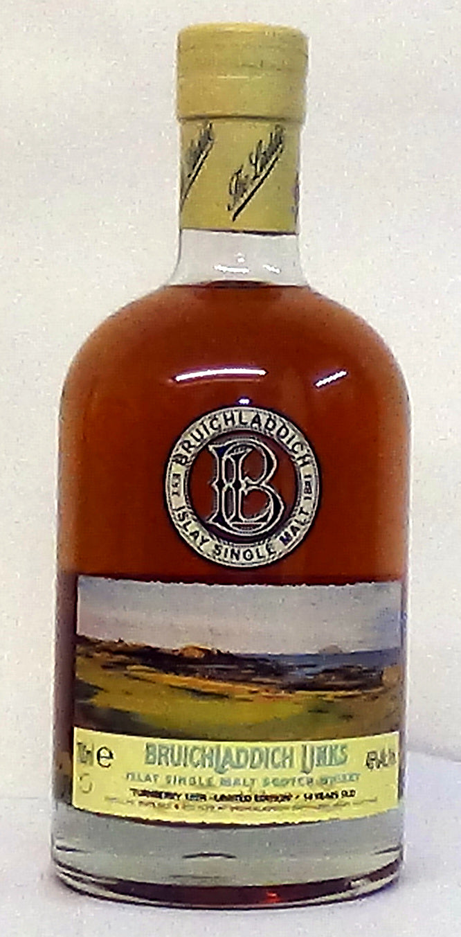 Bruichladdich Links 'Turnberry 10th- Limited Edition' 14 Years Old Islay Single Malt Scotch Whisky, 46% vol, 700 ml