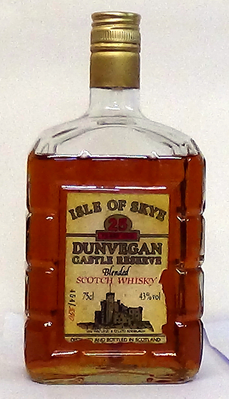 Dunvegan Castle Reserve 25 Year Old Isle of Skye Blended Scotch 43% Vol
