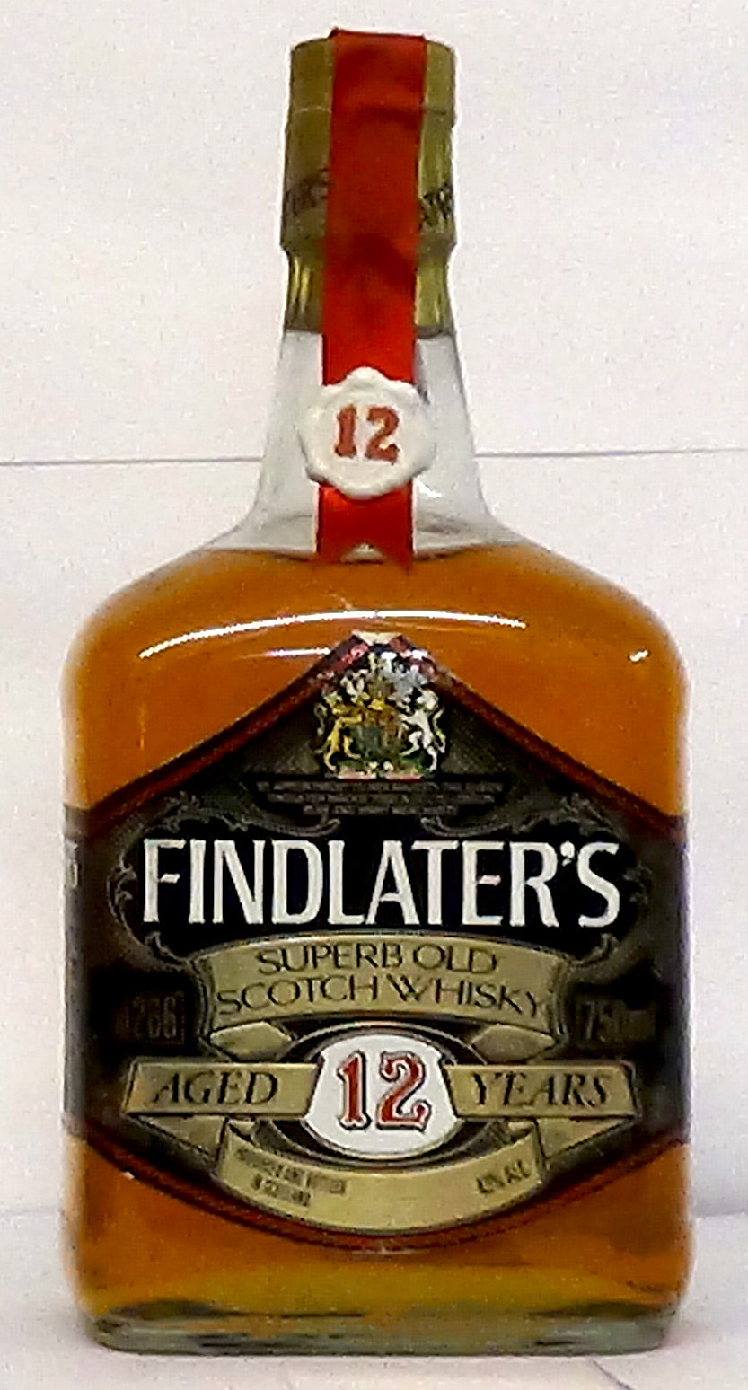 Findlater’s 12 Year Old Superb Old Scotch Whisky