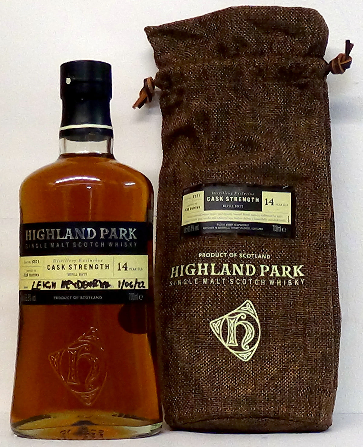 Highland Park Cask Strength 63.8% – 14 Year Old Single Malt Scotch Whisky – Orkney, Scotland