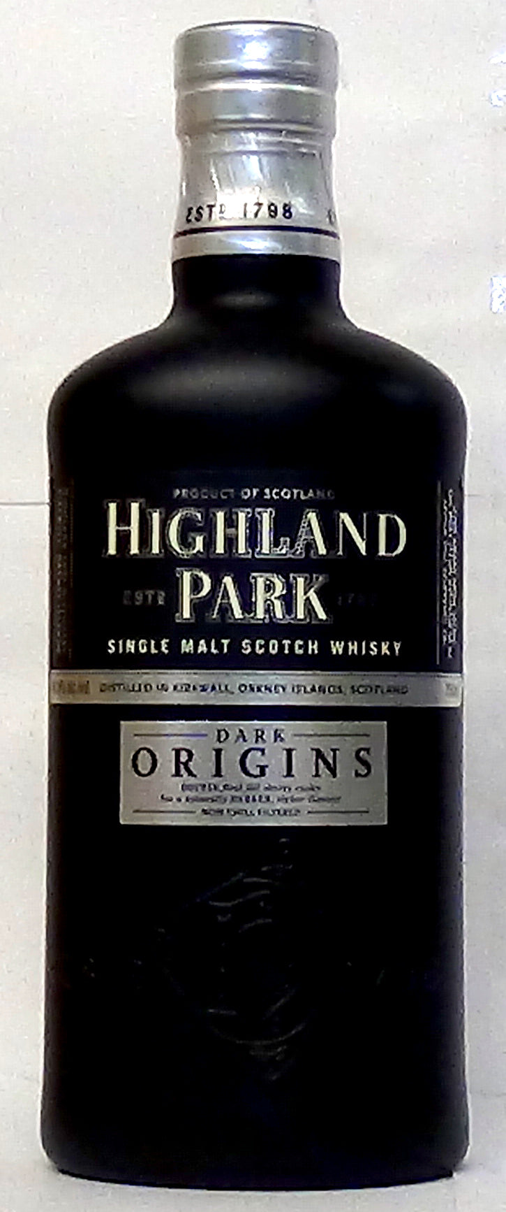 Highland Park 'Dark Origins' Single Malt Scotch Whisky, Orkney, Scotland