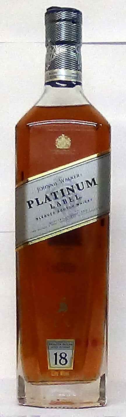 Johnnie Walker 18 yo 'Platinum Label' (40%, OB, +/-2012)