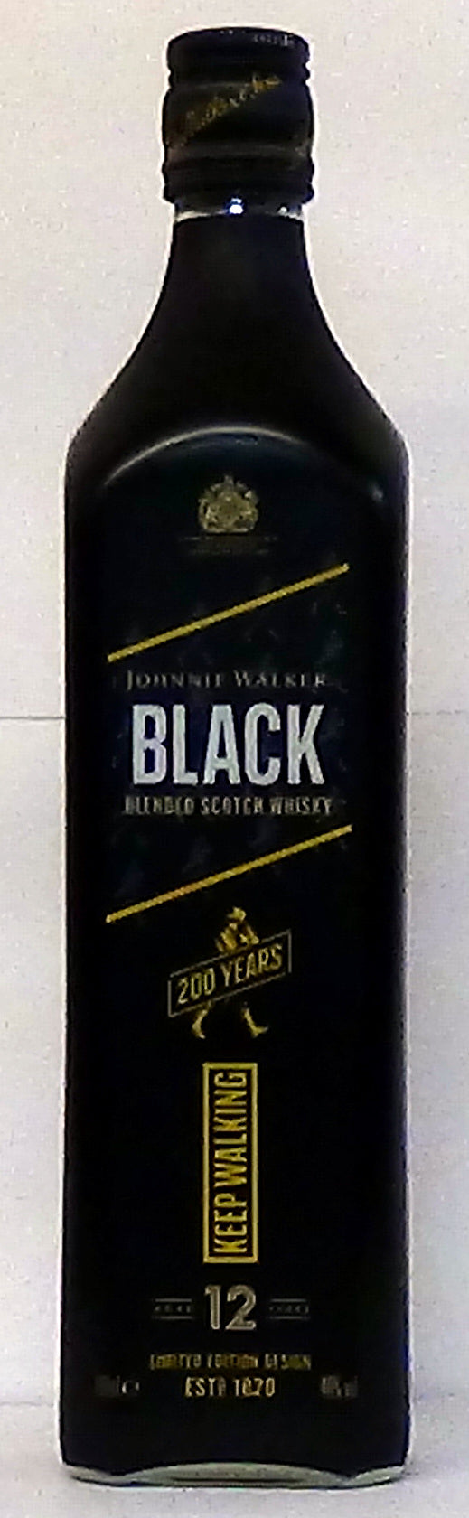Johnnie Walker Black 12 Year Old Keep Walking - 200th Anniversary