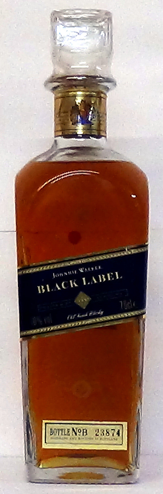 Johnnie Walker Black Label 12 Year Old Decanter