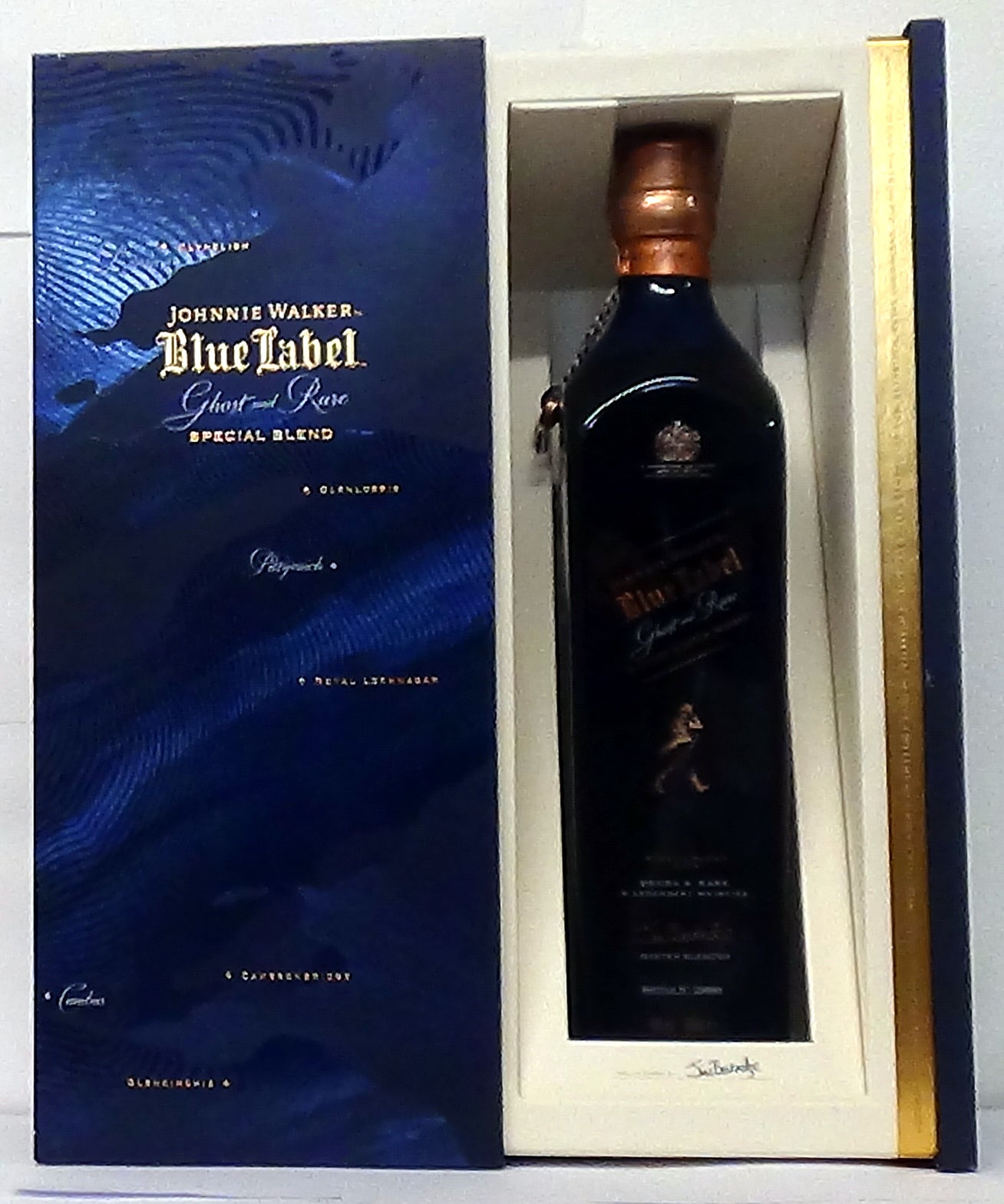 Johnnie Walker Blue Label 'Ghost and Rare' Brora Blended Scotch Whisky,