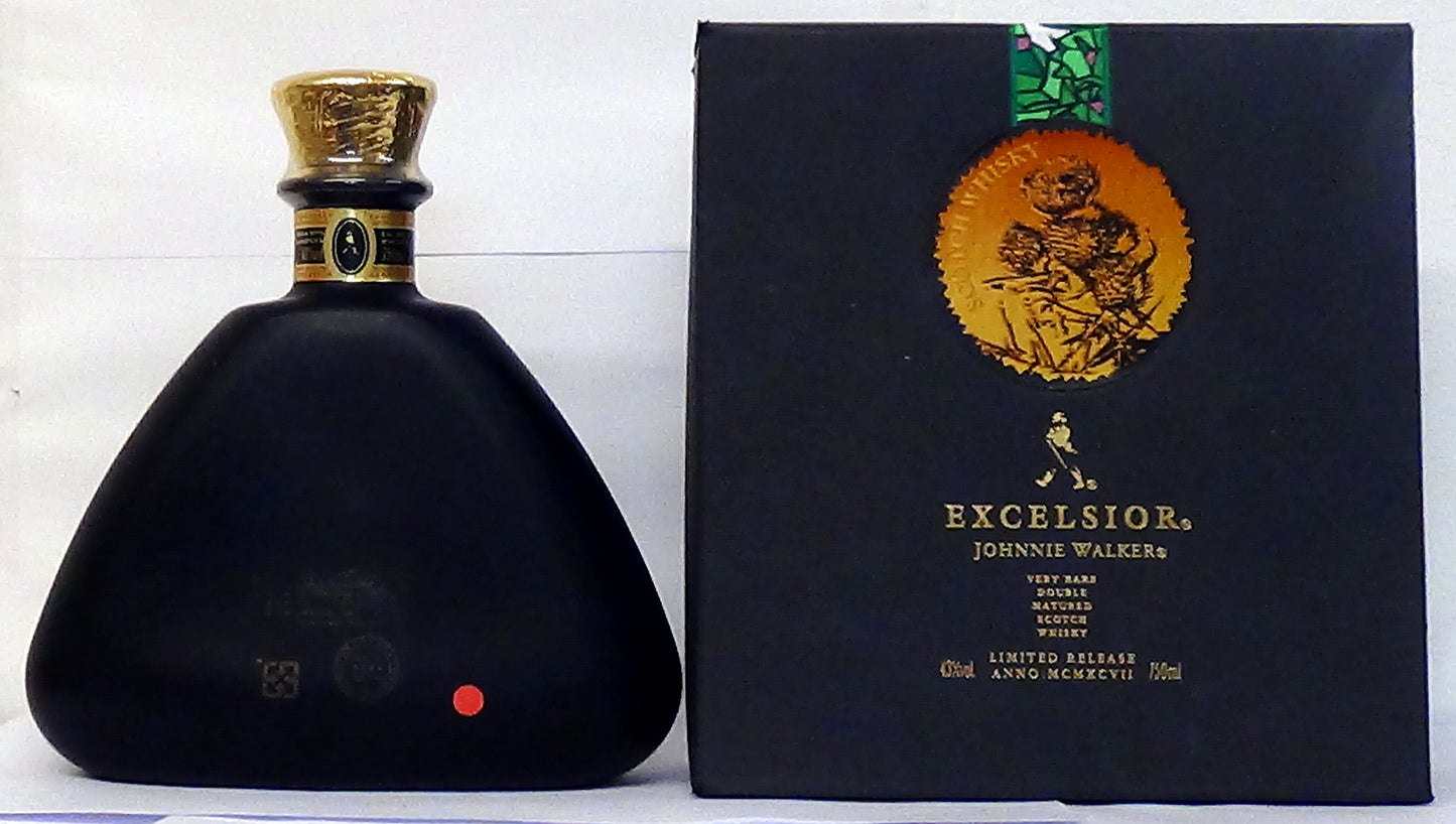 Johnnie Walker Excelsior Very Rare Double Matured Scotch Whisky, Limited Release, Anno MCMXCVII, 43% vol, 750ml