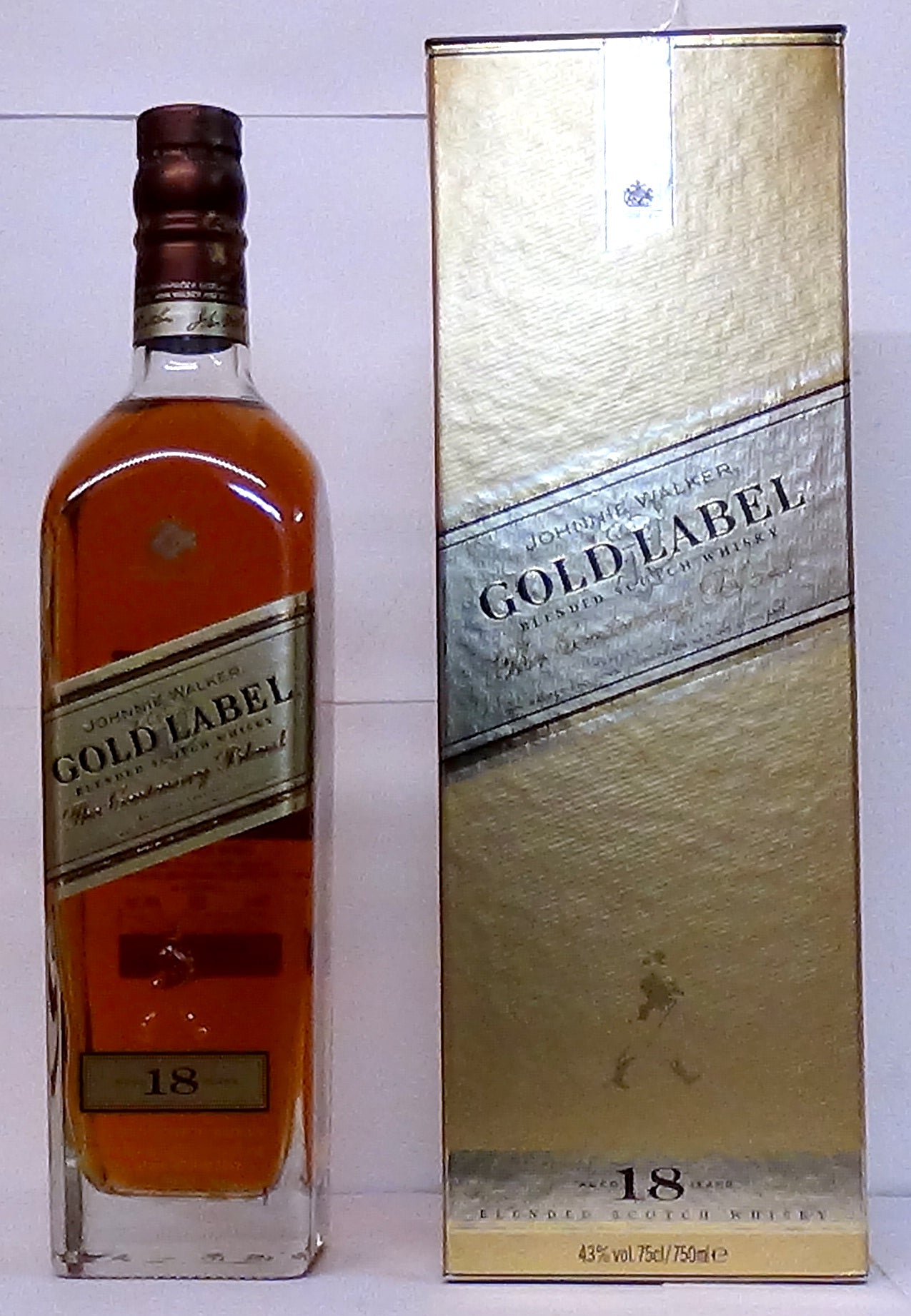 Johnnie Walker Gold Label The Centenary Blend 18 Year Old Blended Scotch Whisky, Scotland