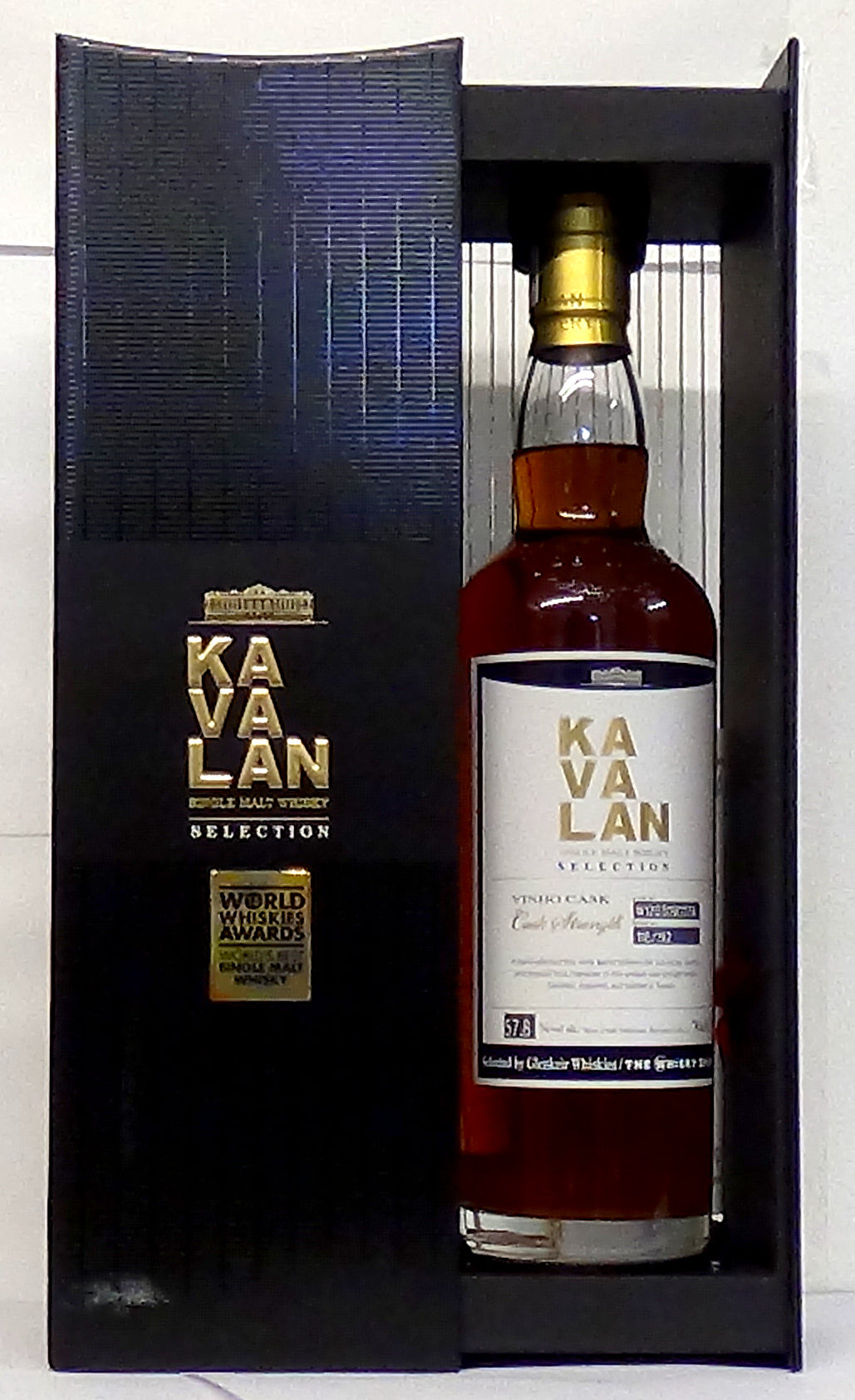 Kavalan Solist Vinho Barrique Cask Strength Single Malt Whisky, Taiwan 57.8% Vol NO PHOTO