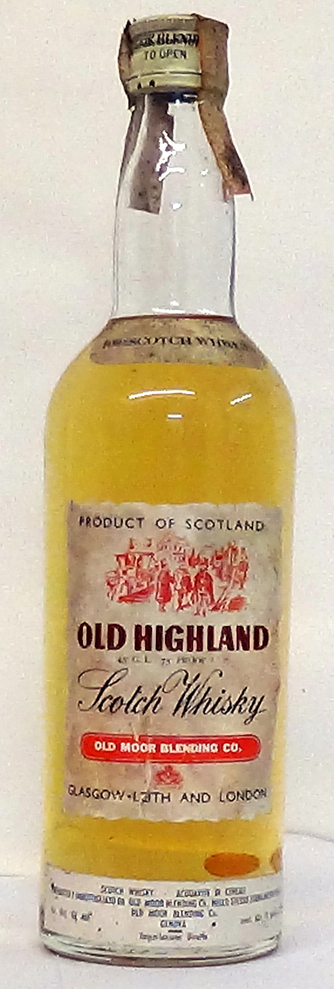 Old Highland Old Moor Blending