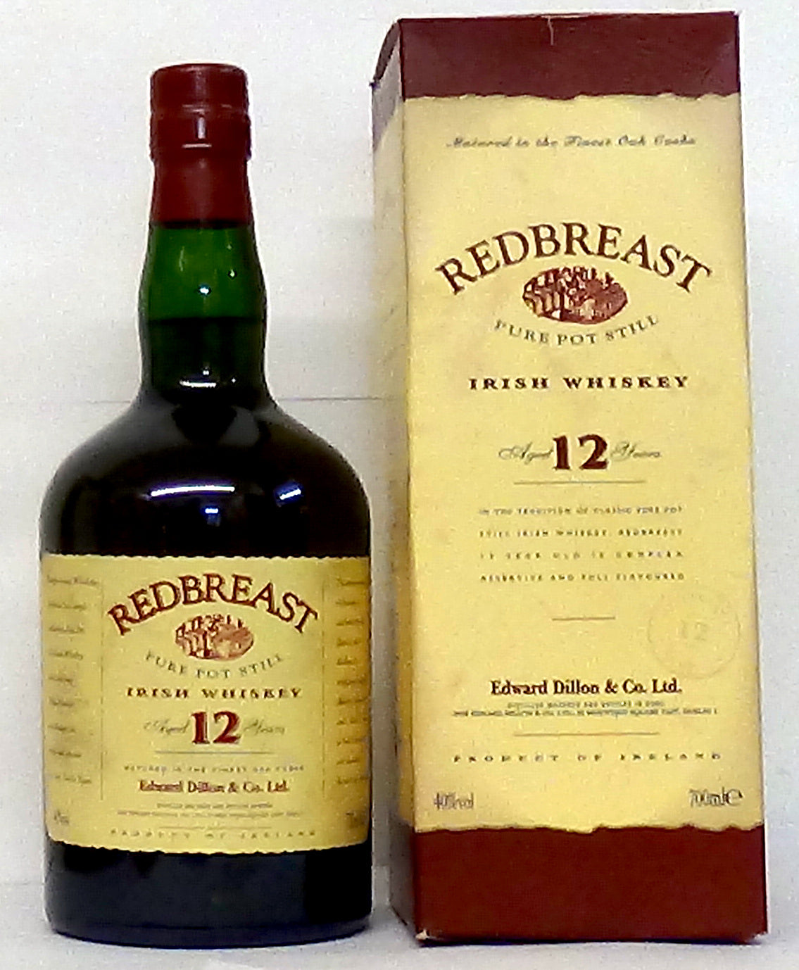 Redbreast 12 Year Old Pure Pot Still Edward Dillon & Co.