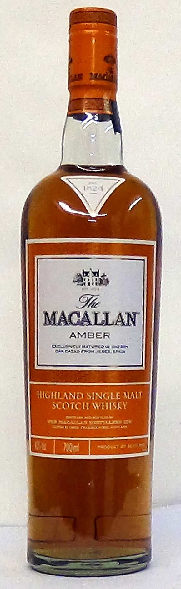 The Macallan 1824 Series 'Amber' Single Malt Scotch Whisky, Speyside