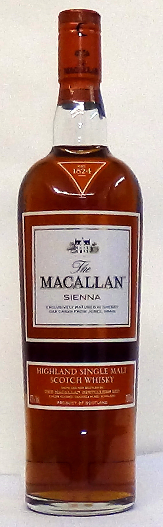 The Macallan 1824 Series 'Sienna' Single Malt Scotch Whisky, Speyside - Highlands, Scotland