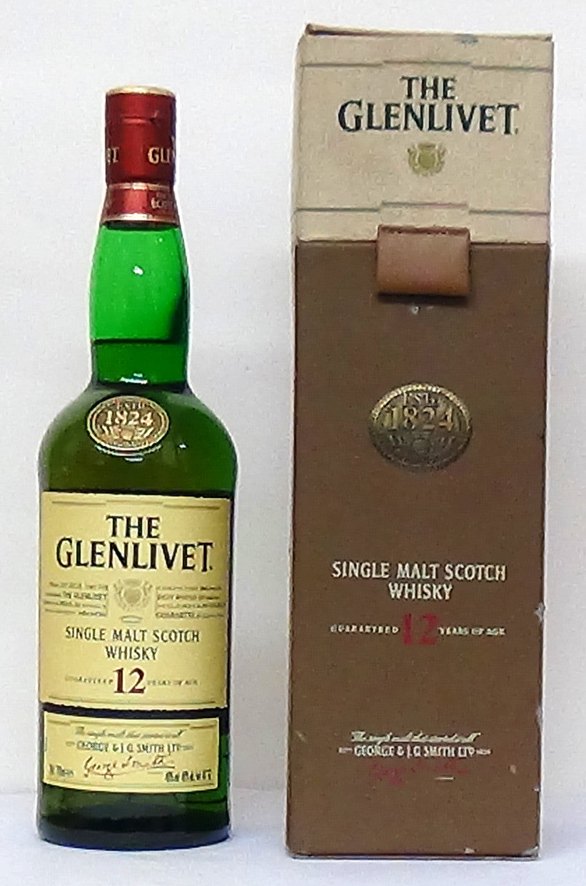 1990’s The Glenlivet 12 year Old - M&M Personal Vintners Ltd