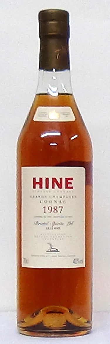 1987 Hine Grande Champagne Cognac Landed in 1989, Bottled 2004 - M&M P