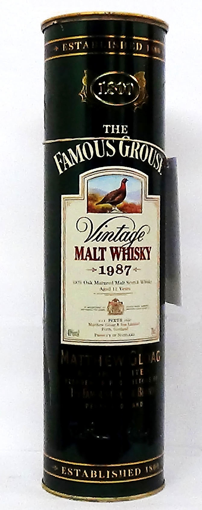 1987 The Famous Grouse Malt Whisky - Scotland, Whiskey - Wines - M&M P