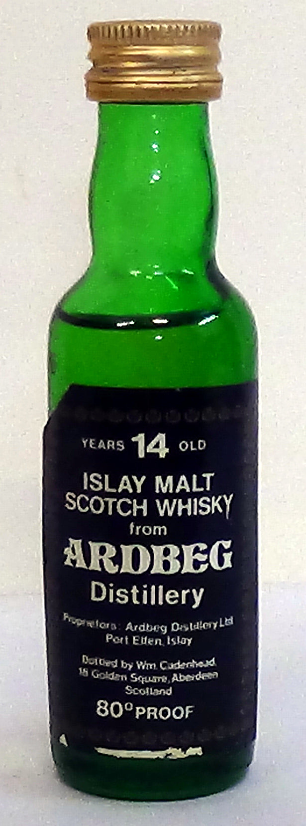 1970’s Cadenheads 80 proof Ardbeg 14 year old Islay 5cl