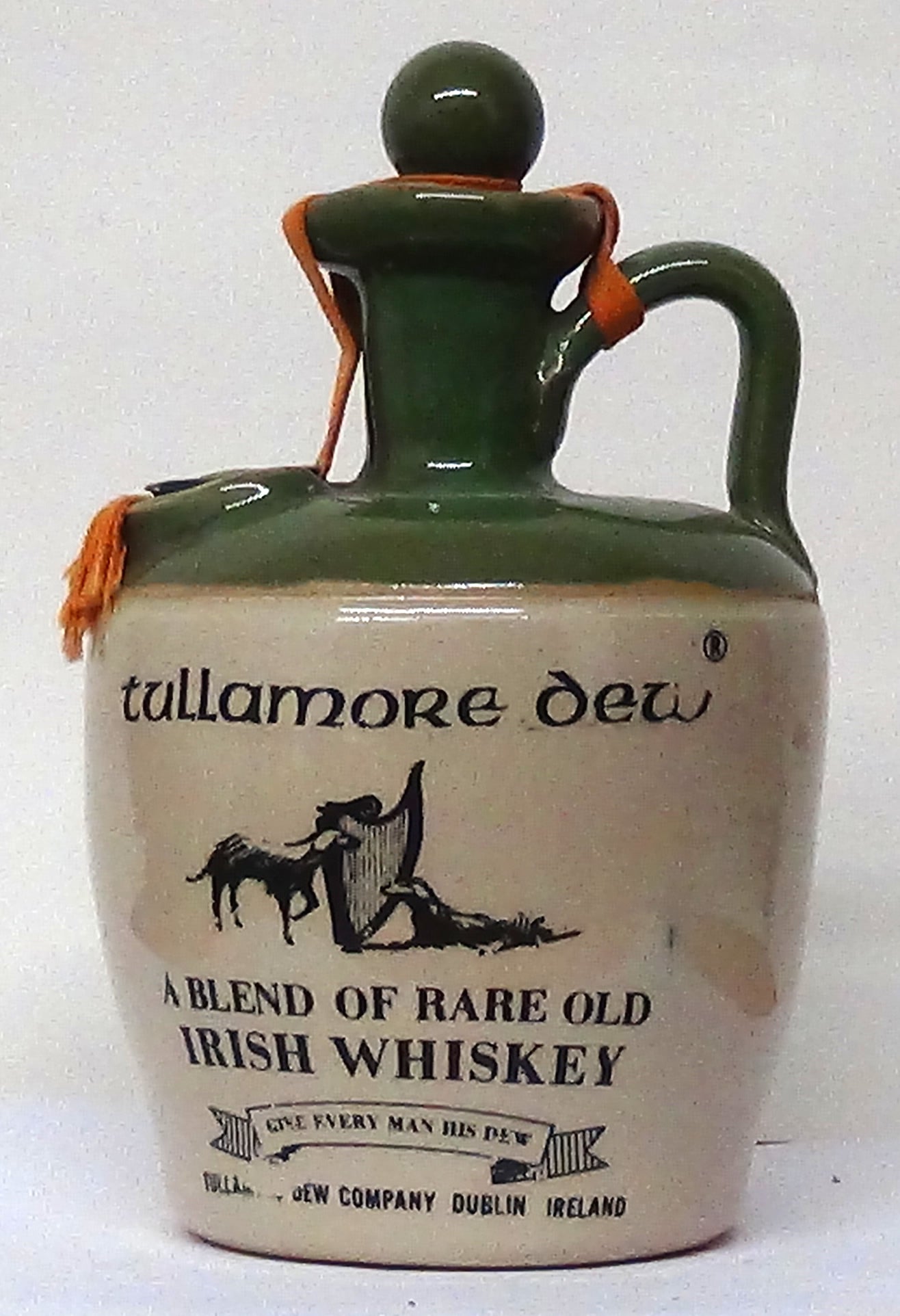 1970s Tallamore Dew Ceramic Jug - M&M Personal Vintners Ltd