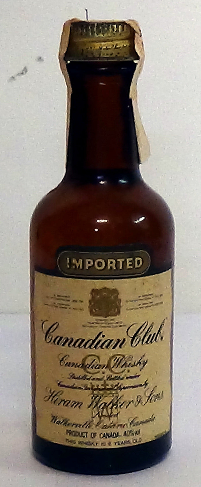 1978 Canadian Club Premium Limited Edition - 6 year old 5cl