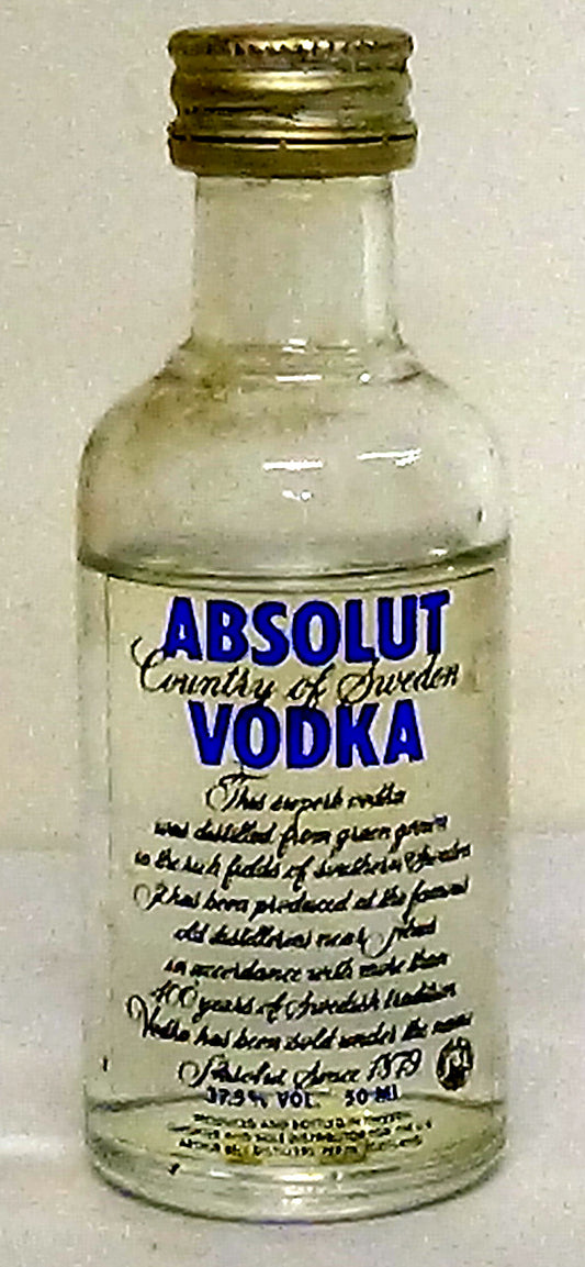 1980s Absolut Vodka 4cl