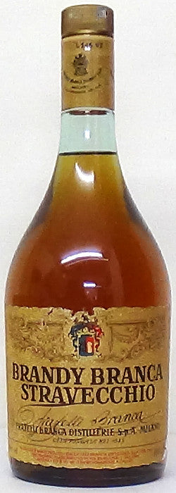 1980’s Brandy Branca Stravecchio 1 LitreItalian - Spirits & Liqueurs -