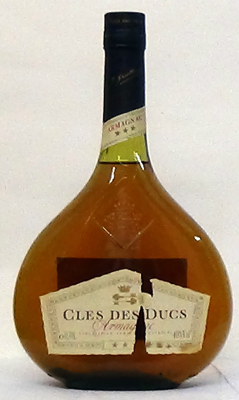 1980s Cles des Armagnac 3 Star - Armagnac Spirits - Spirits & Liqueurs