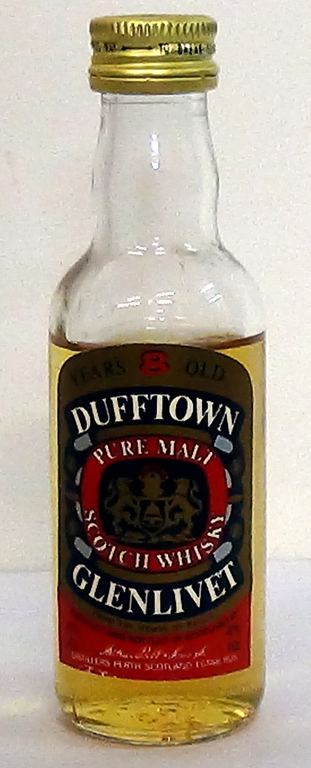 1980’s Dufftown-Glenlivet 8 Year Old 4cl