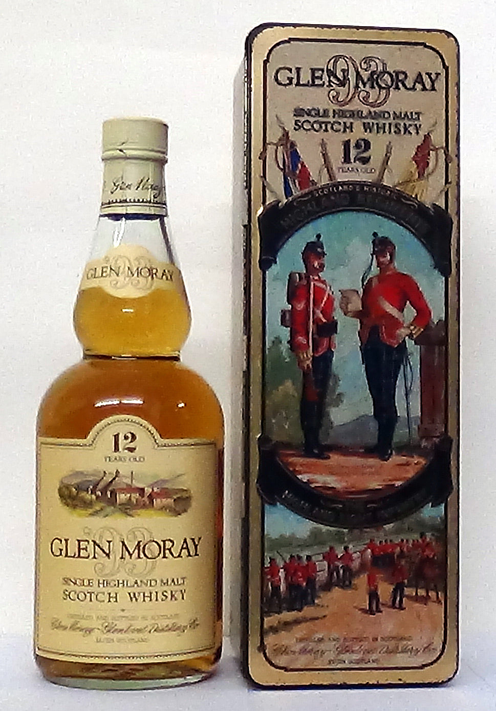 1980’s Glen Moray - The Highland Light Infantry 12 year old - Whiskey
