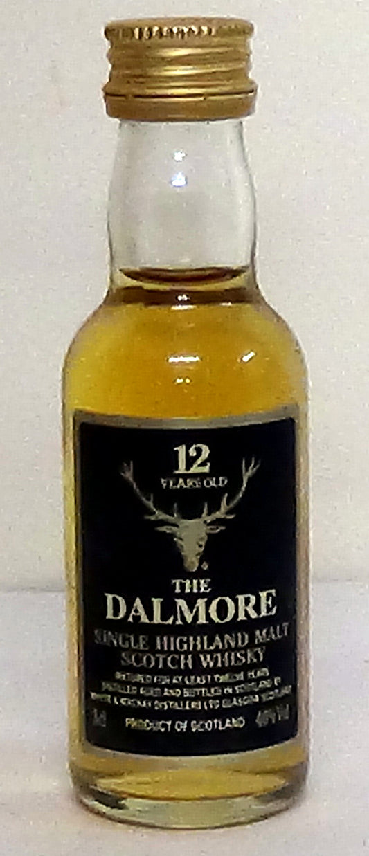 1980s The Dalmore 12 Year Old 3cl