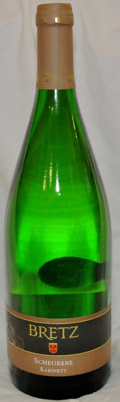 Ernst Bretz Bechtolsheimer Petersberg - Scheurebe Kabinett QBA 1 Litre